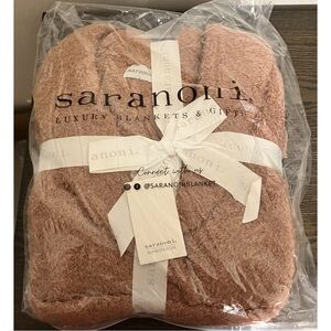 Saranoni French Rose Bamboni Robe - Size S/M